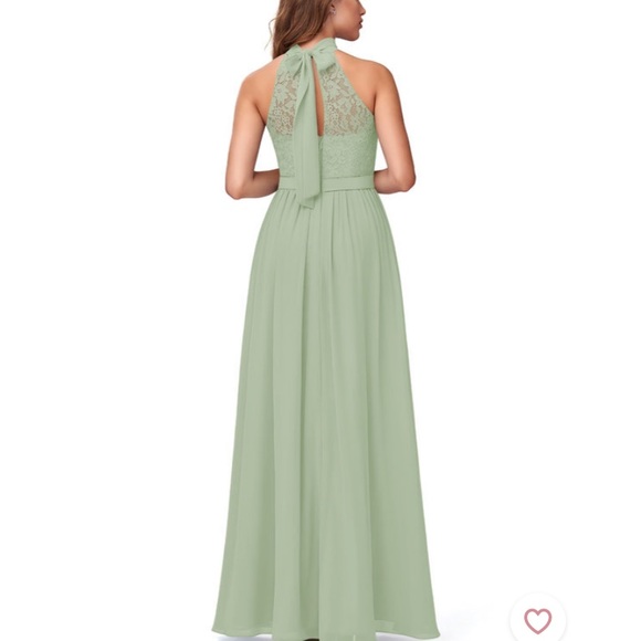 AZAZIE Emilia dress in Dusty Sage Size A0 - Picture 2 of 4